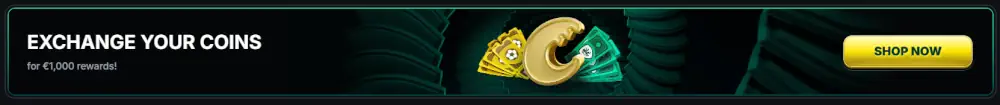 Tienda de intercambio de monedas Kinbet para recompensas de casino de alto valor